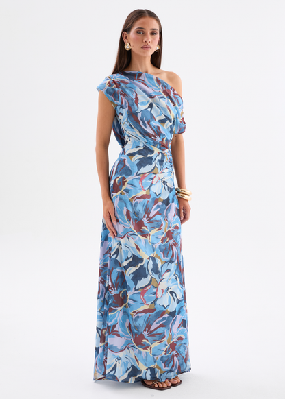 Vestido largo floral