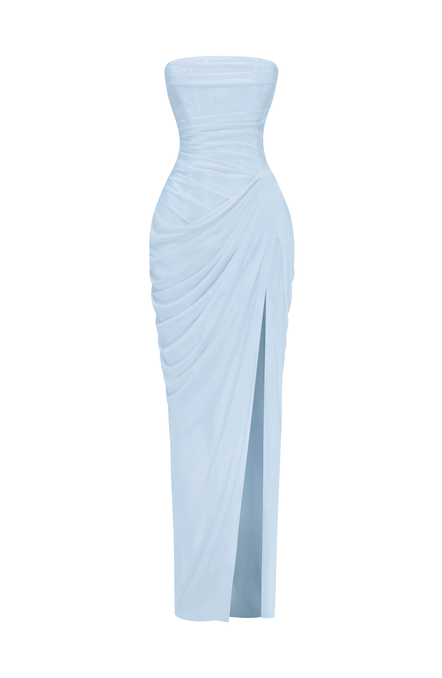 Vestido Maxi Cyra - azul glaciar