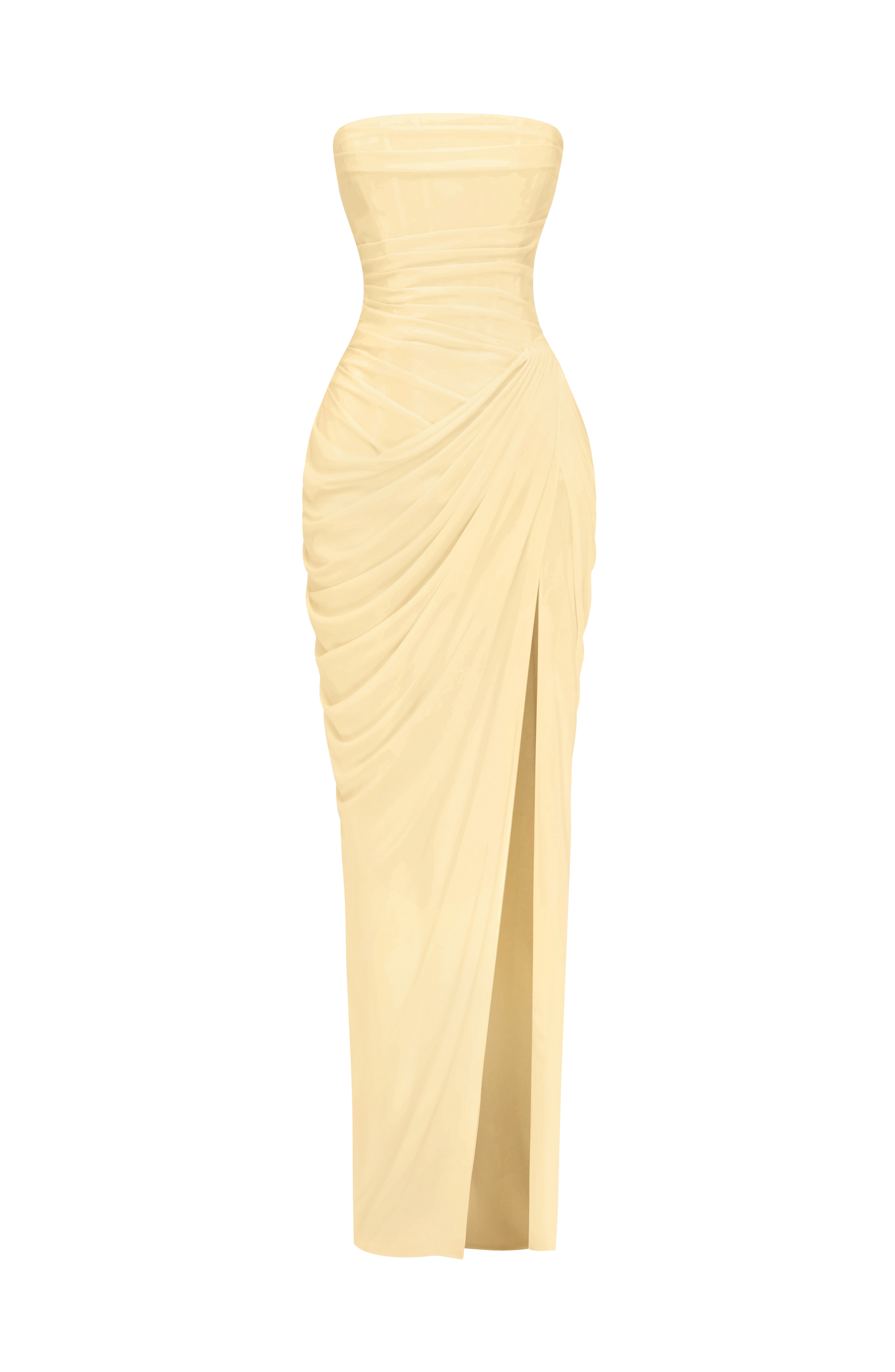 Cyra Vestido Maxi - Limón