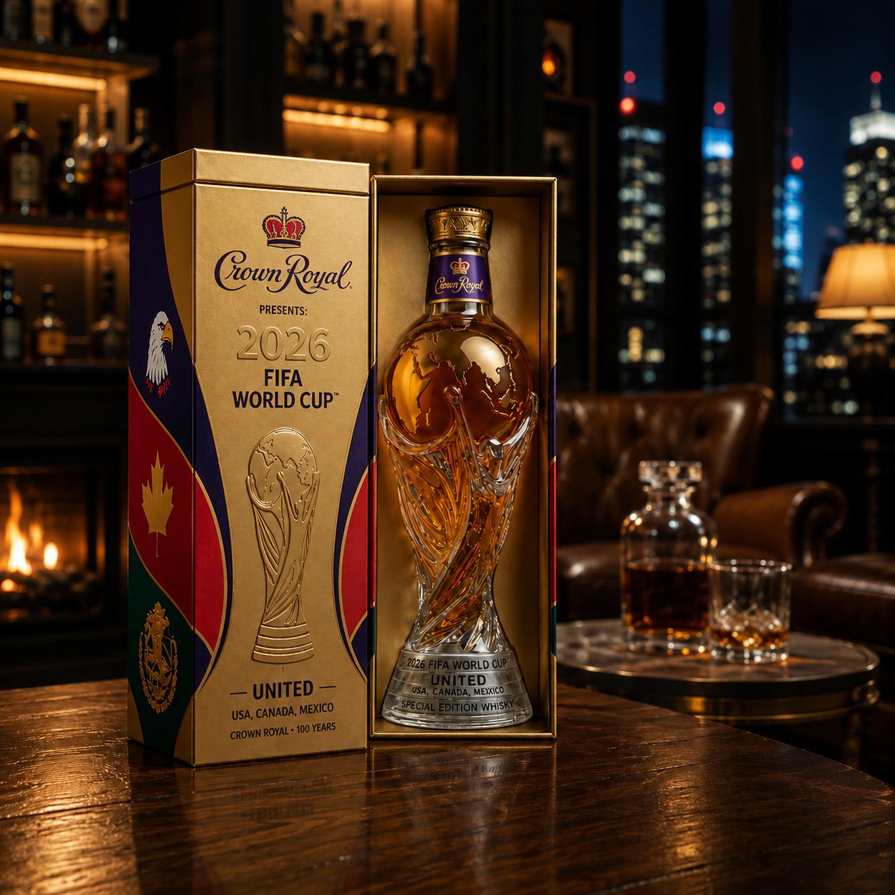Decantador de whisky - Edición Copa del Mundo 2026