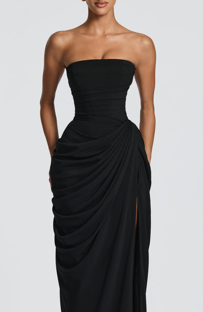 Cyra Vestido Maxi - Negro