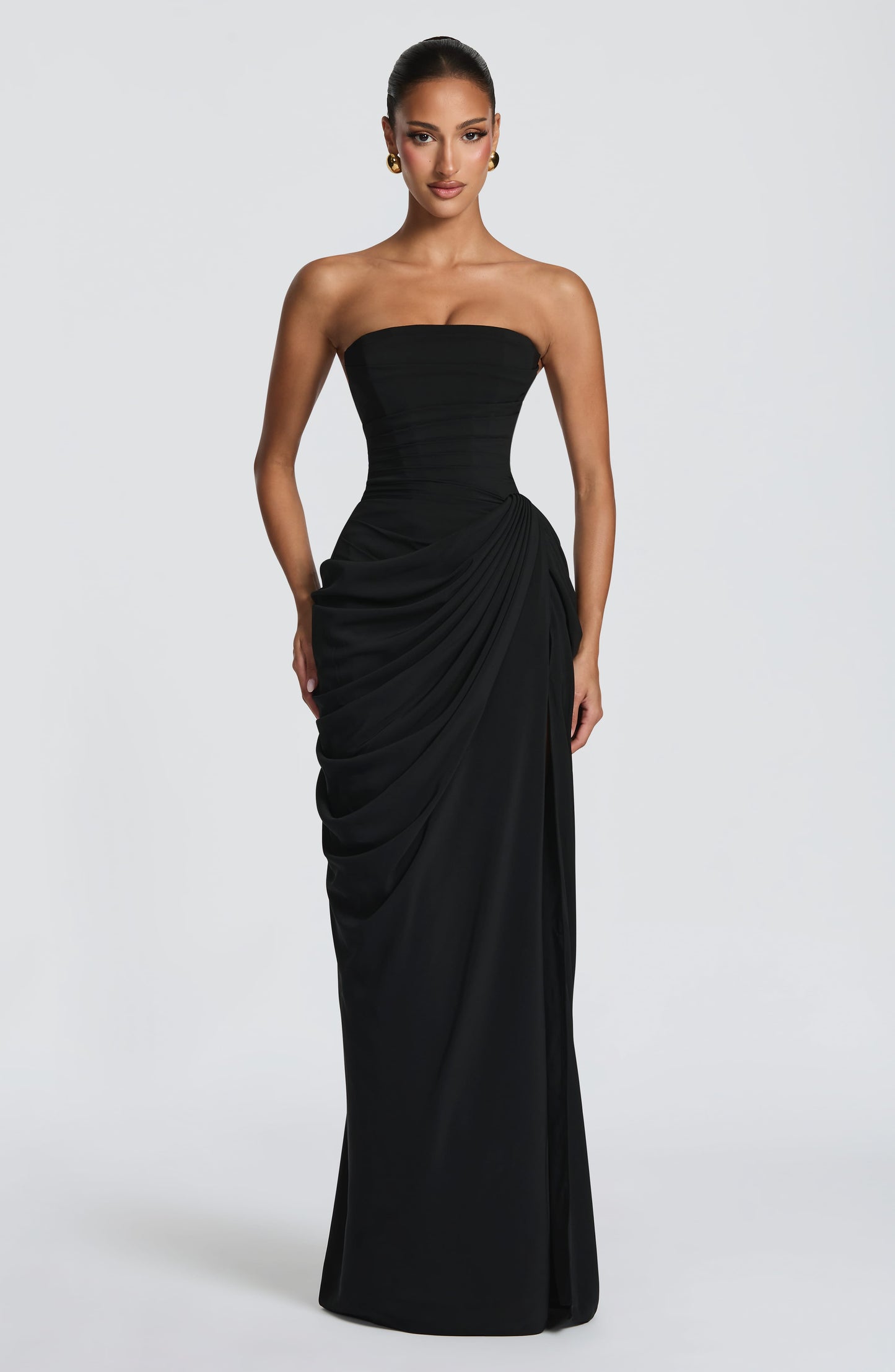 Cyra Vestido Maxi - Negro