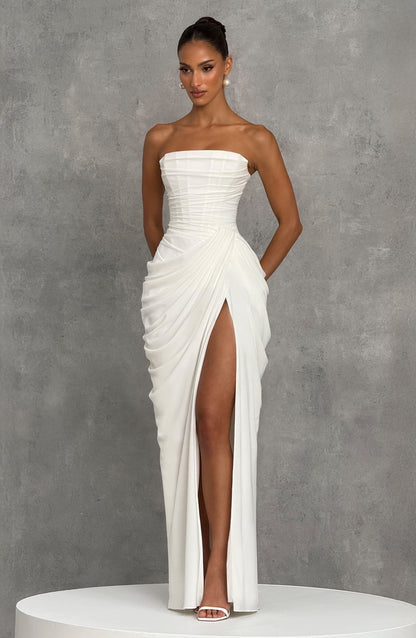 Cyra Vestido Maxi - Marfil