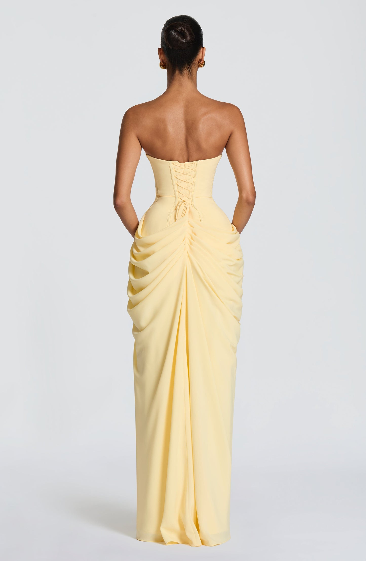Cyra Vestido Maxi - Limón