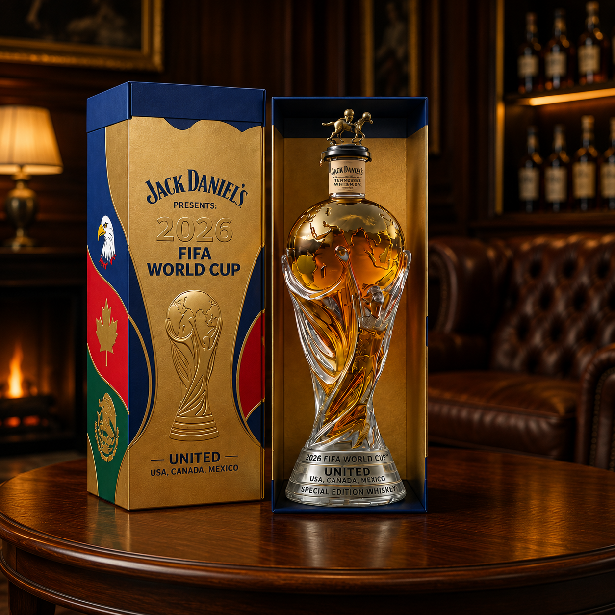 Decantador de whisky - Edición Copa del Mundo 2026